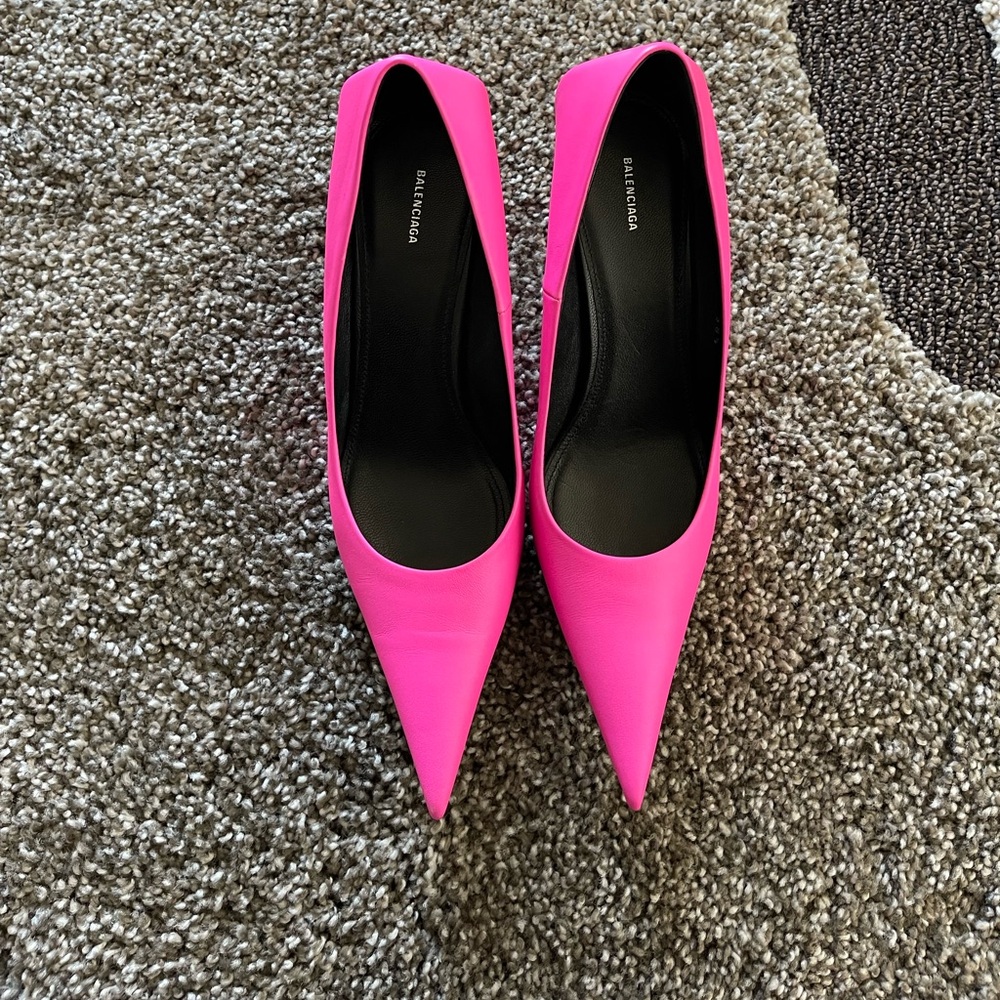 BALENCIAGA KNIFE PUMPS HEELS